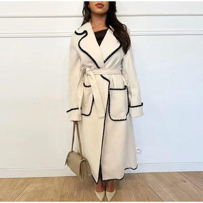 Women Woolen Coat Jacket