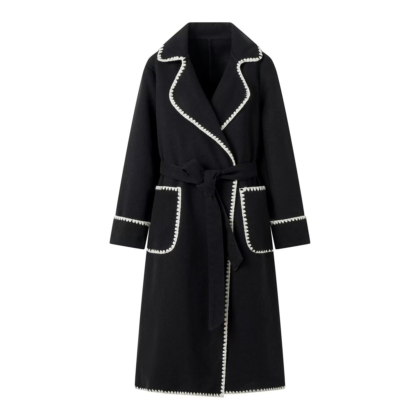 Women Woolen Coat Jacket