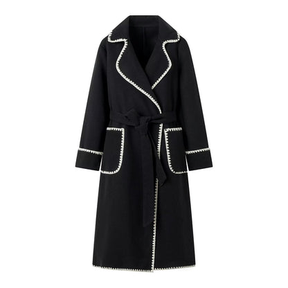 Women Woolen Coat Jacket