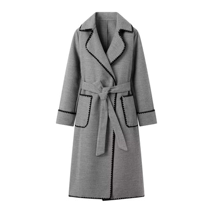 Women Woolen Coat Jacket