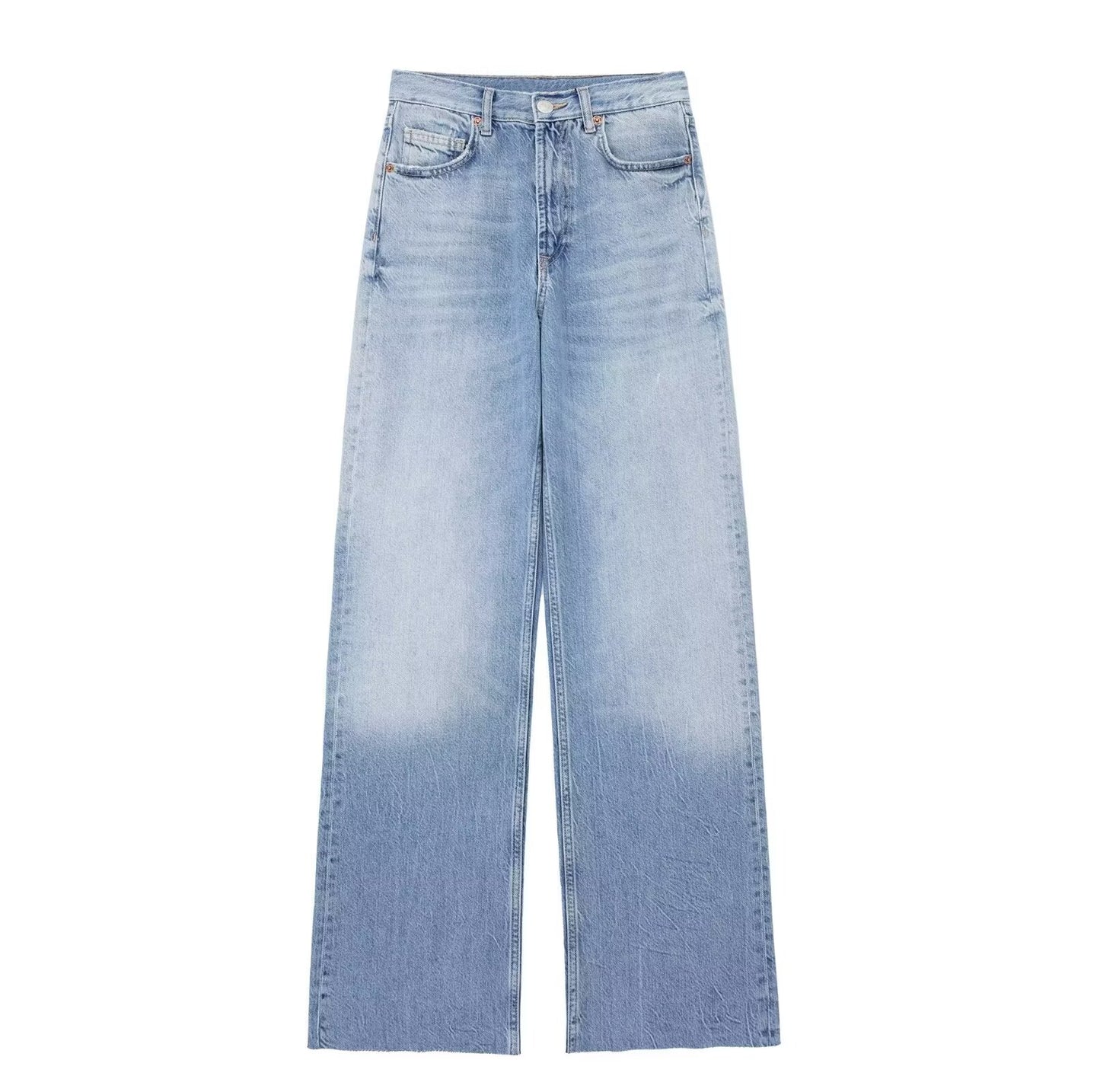 Women Wide Leg Jeans Pants