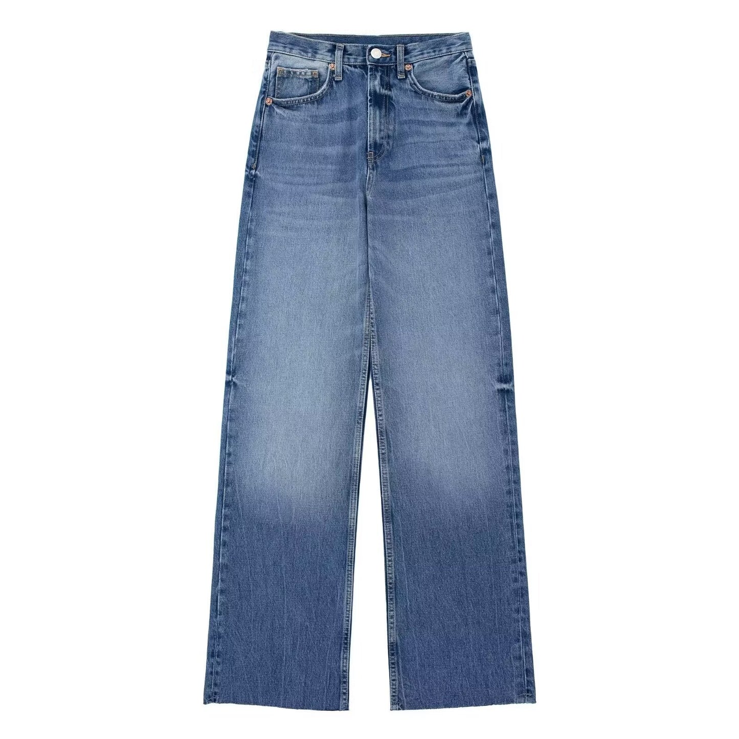 Women Wide Leg Jeans Pants