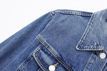 Women Heavy Denim Jacket