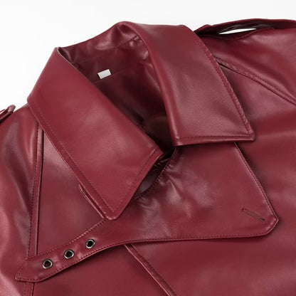 Women  Sheepskin Leather Jacket