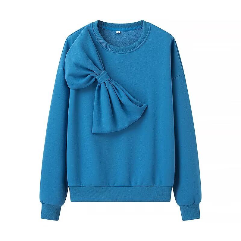 Women Street Casual Top Bow