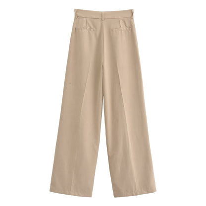 Women Long Pleated Pants