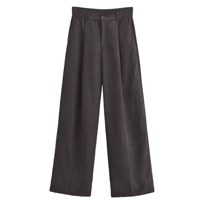 Women Long Pleated Pants