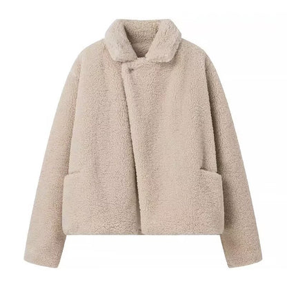 Long Sleeve Coat Furry Cardigan