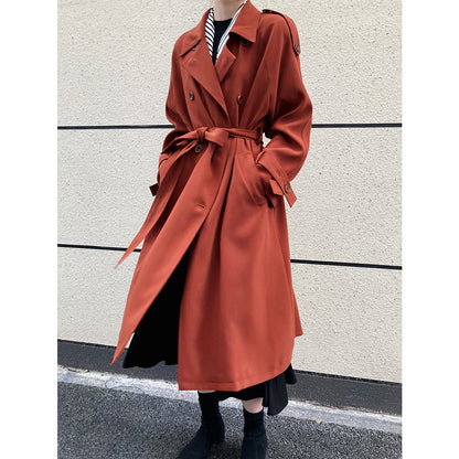 Women over the Knee Trench Coat