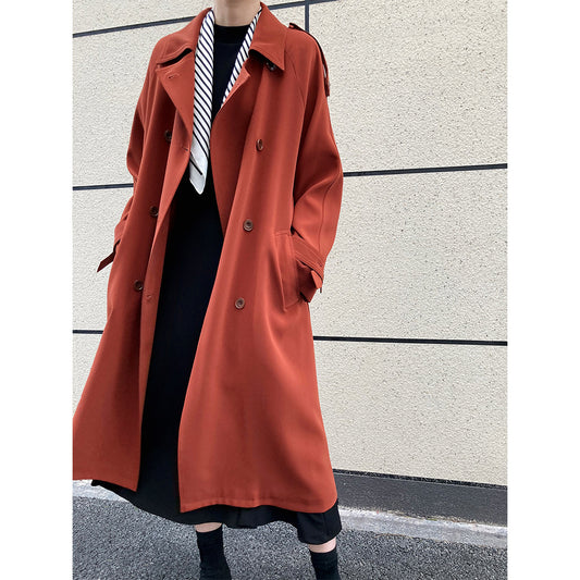 Women over the Knee Trench Coat