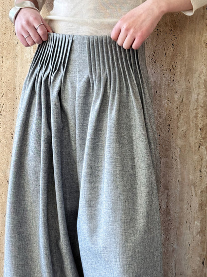 Women Wide Leg Pants  Pleated Trousers