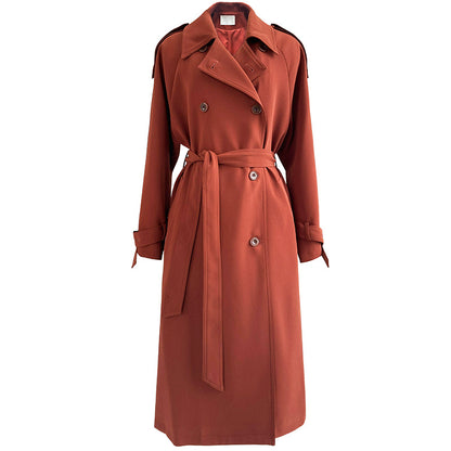 Women over the Knee Trench Coat