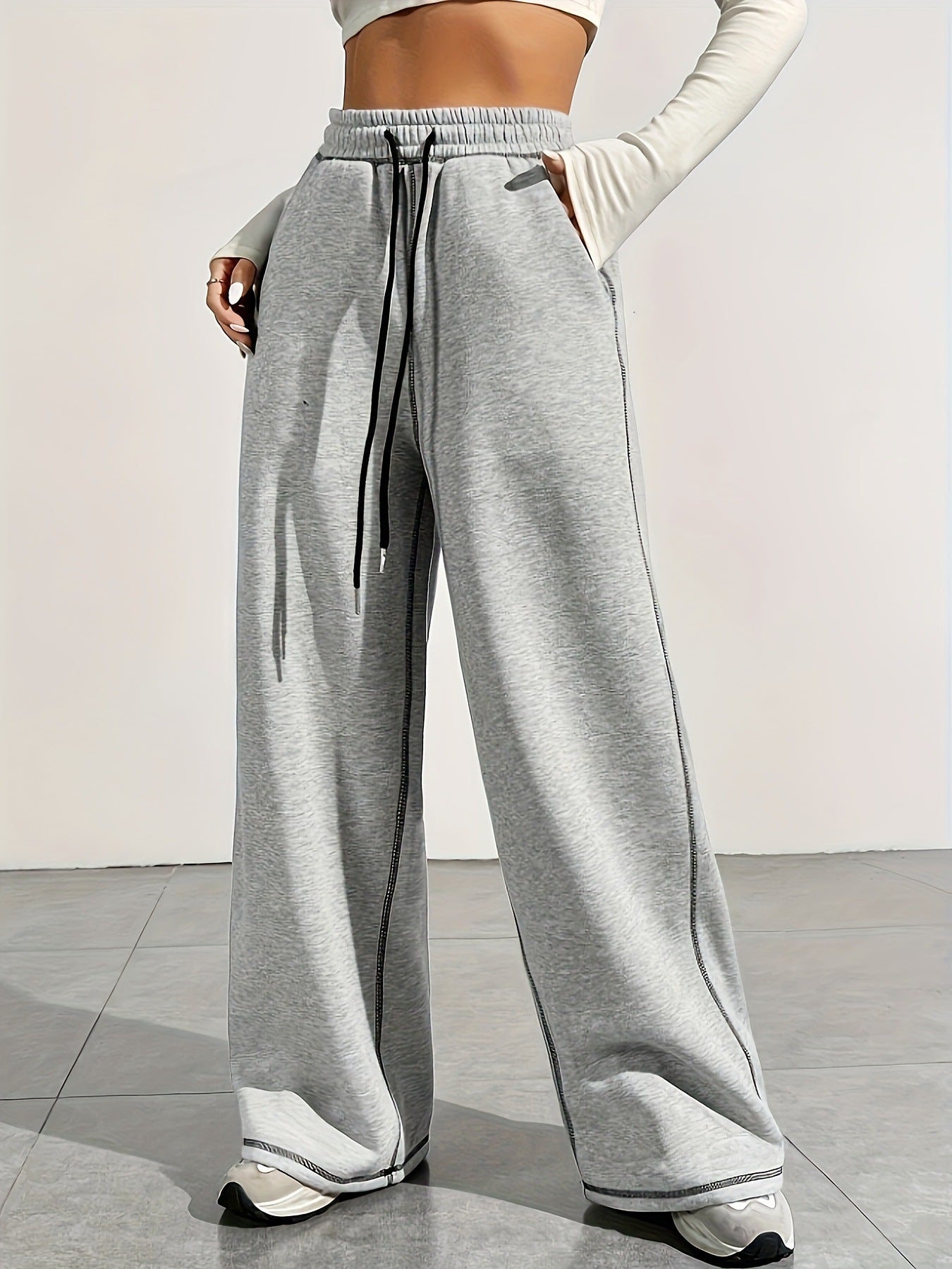 Women Wide Leg Pants Sweatpants