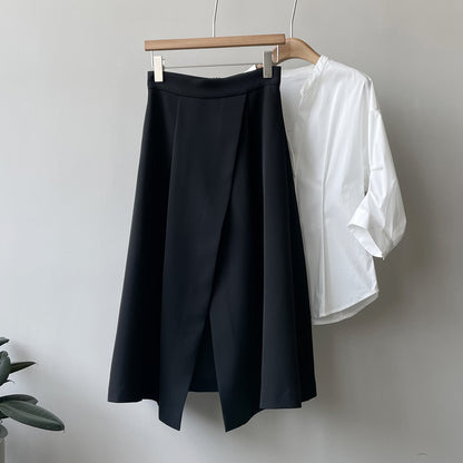 Women High Waist Midi Skirt