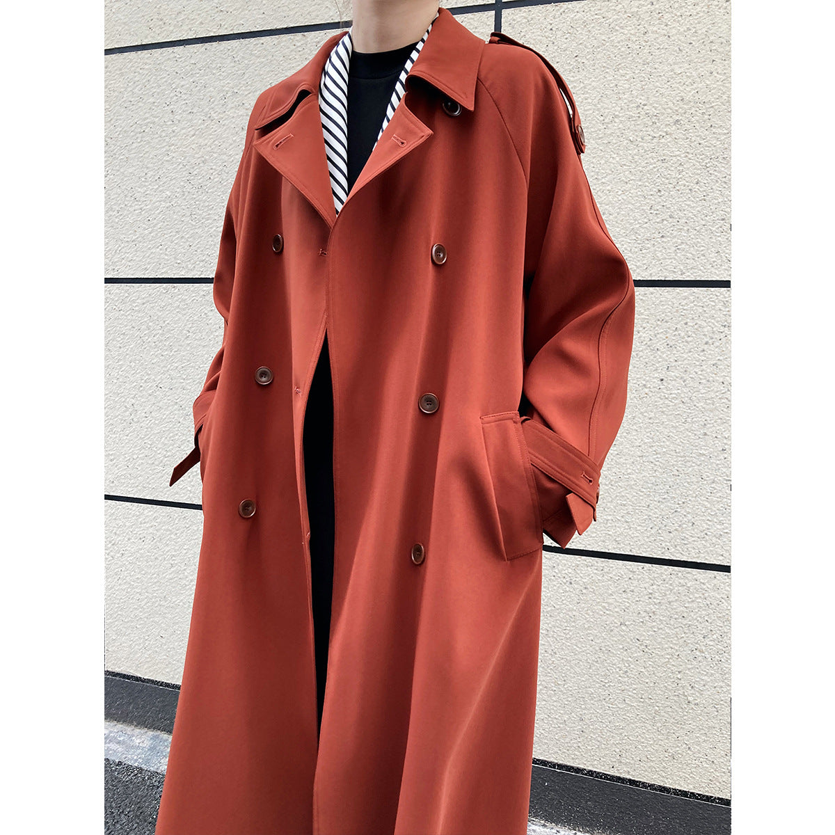 Women over the Knee Trench Coat