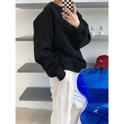 Women Long Sleeve Pullover Top Sweatshirt